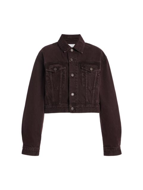 AGOLDE Radley Denim Jacket brown
