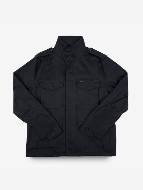 Iron Heart IHM-27-BLK Sateen M65 Field Jacket - Black