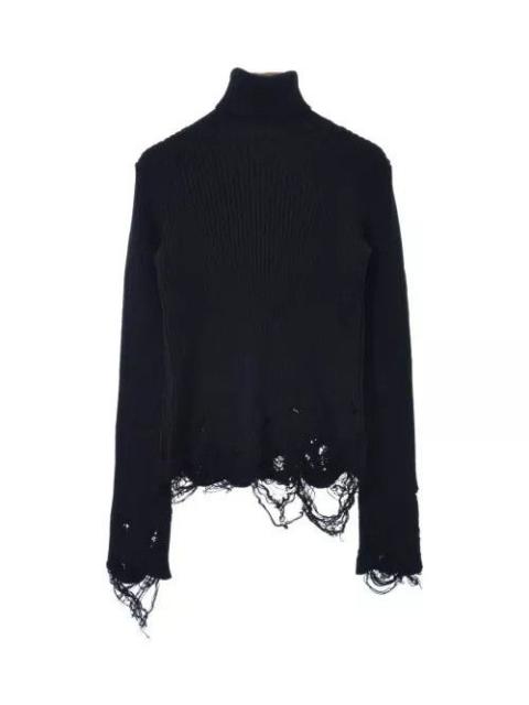 BALENCIAGA Balenciaga Destroyed Turtleneck Knit