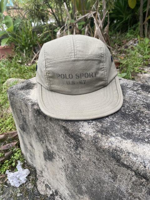 Polo Ralph Lauren Polo Ralph Lauren 5 Panel U.S 67 Leather Adjustable Hat