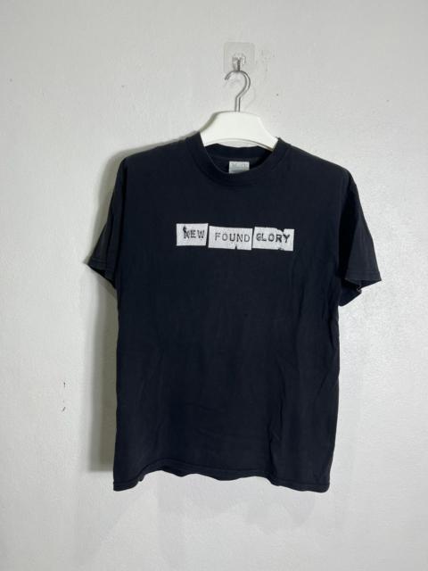 Vintage 00’s New Found Glory Band tshirt(Faded black)