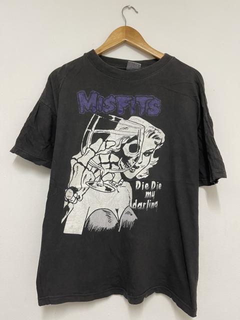 Other Designers Vintage - Vintage 90’s Misfits Band “Die My Darlings Horror Punk A1