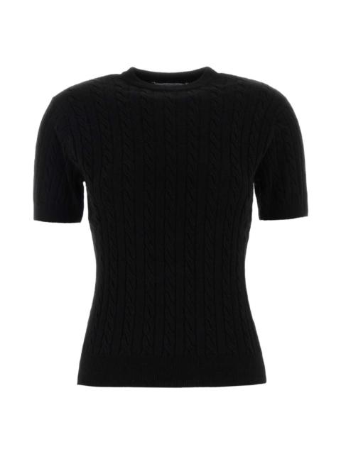 gimaguas Black Wool Blend Rina Sweater