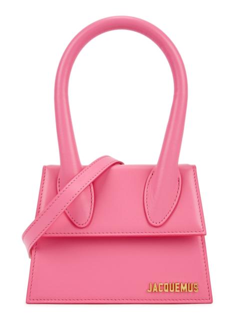 JACQUEMUS Le Chiquito Moyen leather top handle bag