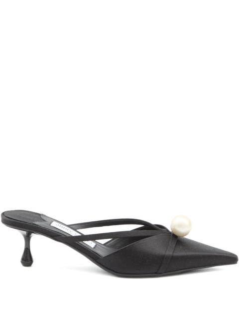 Jimmy Choo Women Sana Leather Mules