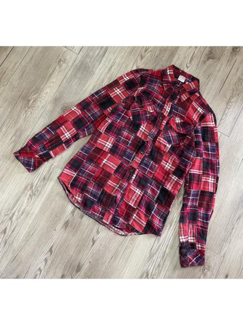 Other Designers Ships - Ships Patchwork Flannel Shirts