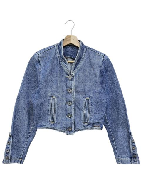 GUESS USA Vtg 80s Guess Georges Marciano Denim Jacket Made in USA Sz S