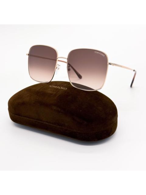 TOM FORD NEW TOM FORD TF894/K 28F WOMEN SUNGLASSES FT0894/S 28F