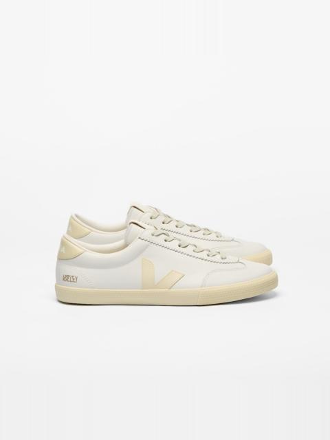 VEJA VOLLEY SIGNATURE LEATHER WHITE CALCAIRE
