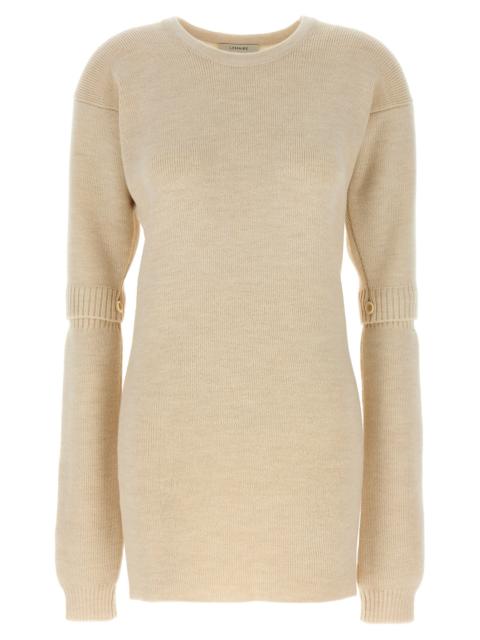 Lemaire Lemaire Women Knitted Dress With Removable Sleeves