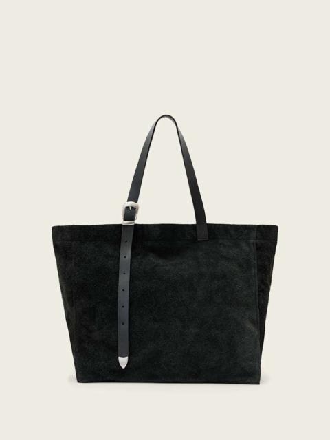 ALLSAINTS HAVEN SUEDE TOTE BAG