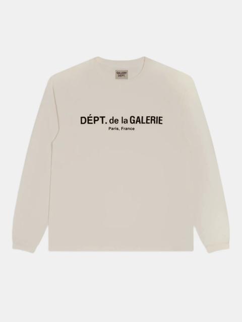 GALLERY DEPT. TOP037-WSCR FRENCH LOGO LUX LONG SLEEVE TEE