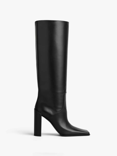 Alaïa SQUARE KNEE BOOTS IN CALFSKIN