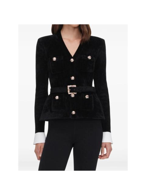 self-portrait Self-Portrait Black Jackets - Fitted Jackets Women