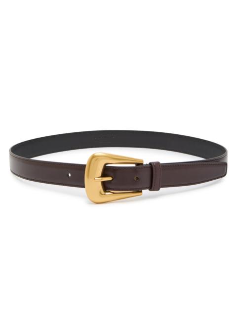 SAINT LAURENT Saint Laurent Cintura Leather Belt