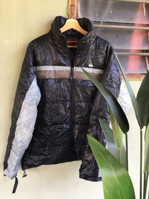 Other Designers Quicksilver - 💥RARE Quicksilver Puff Jacket Embroidery Logo Front And Back
