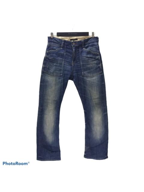 Other Designers R.Newbold - R Newbold Denim Bush Pants Buckle