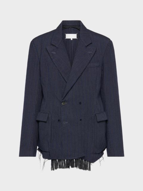 Maison Margiela Wool Pinstripe Jacket