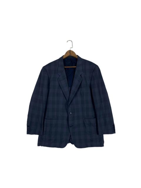 Other Designers Vintage Christian Dior Monsieur Checked Blazer Coat