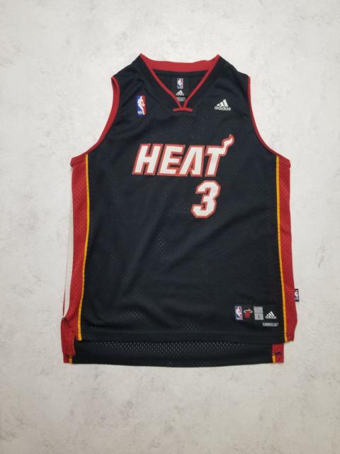 adidas Miami Heat Wade NBA Swingman Jersey Youth L 14-16 Men's 2XS
