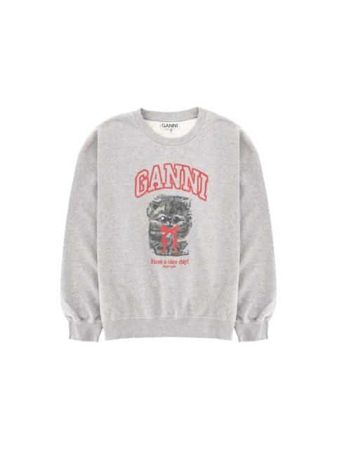 GANNI Sweatshirt With Print
