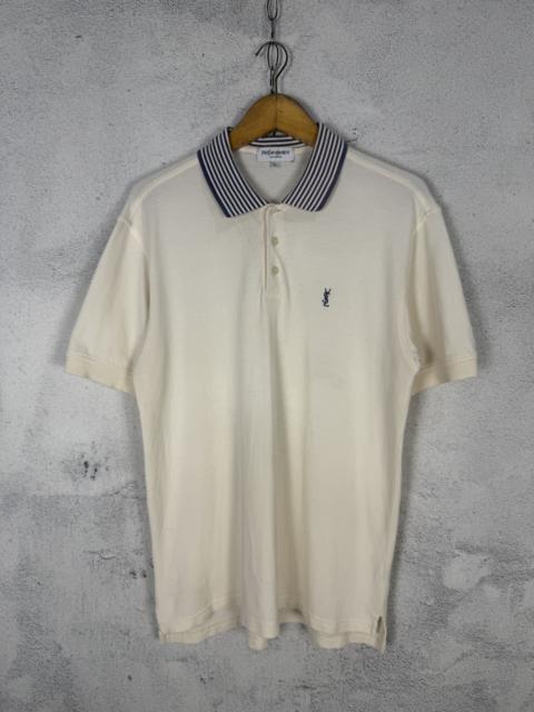 SAINT LAURENT Vintage Yves Saint Laurent YSL Polo Shirt