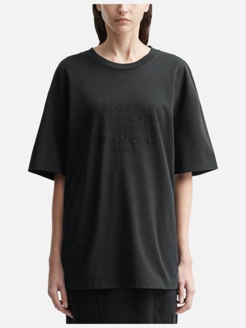 Maison Margiela EMBROIDERED LOGO T-SHIRT