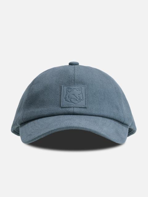 Maison Kitsuné BOLD FOX HEAD LEATHER PATCH 6P CAP