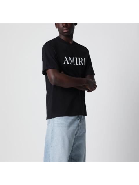 AMIRI Amiri Black T-Shirt With Logo Print Men