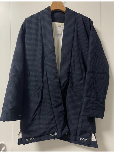 visvim Visvim 16AW Dotera Coat Wool Stripe M