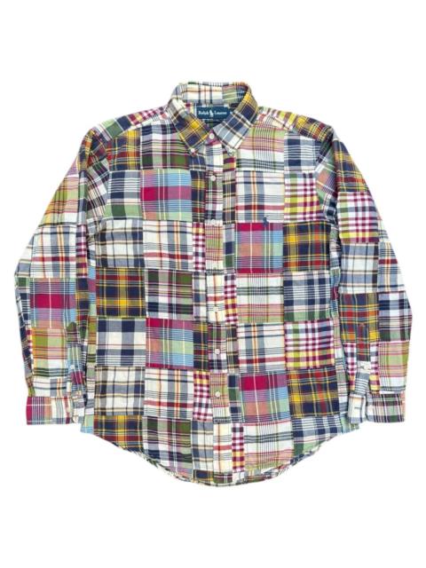 Polo Ralph Lauren VERY RARE VINTAGE SHIRT POLO RALPH LAUREN PATCHWORK
