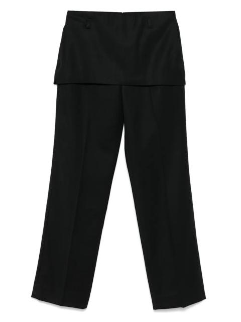 TOTEME Skirt Trouser in Black