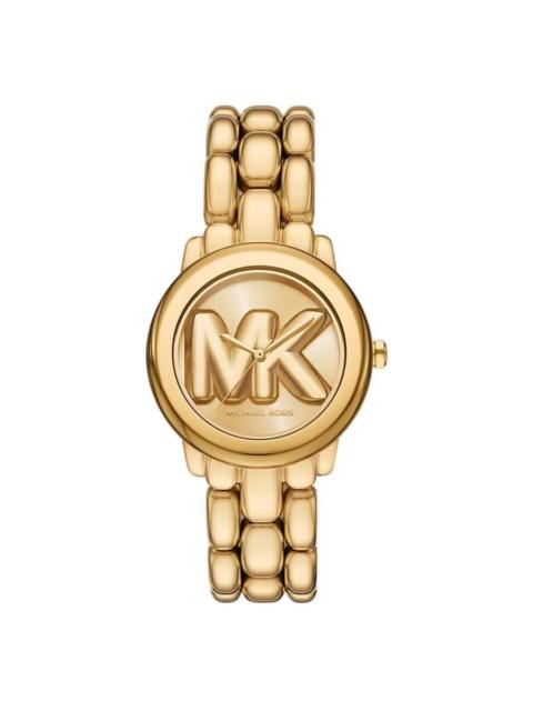 MICHAEL KORS Michael Kors Phoebe Quartz Gold Dial Ladies Watch MK4923