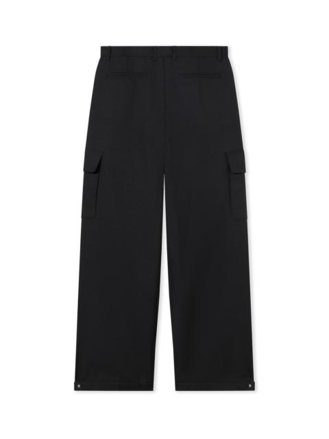 Off-White Black/white Drill Slim Pants
