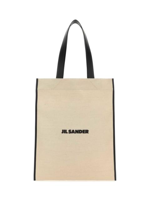 Jil Sander Sand Canvas Shopping Bag