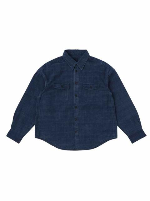 visvim PIONEER FLANNEL L/S INDIGO