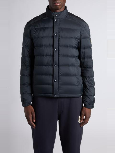 Moncler Moncler Selves Water Repellent Nylon Puffer Jacket in Obsidian Blue at Nordstrom