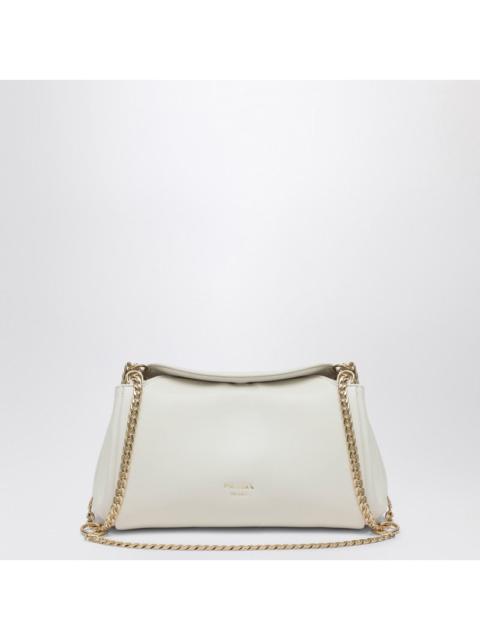 Prada Prada Small White Tumulte Bag In Nappa Leather Women