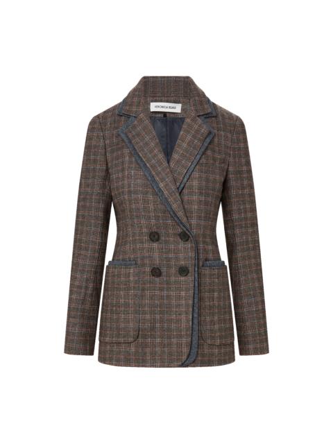 VERONICA BEARD HEDI PLAID DICKEY JACKET