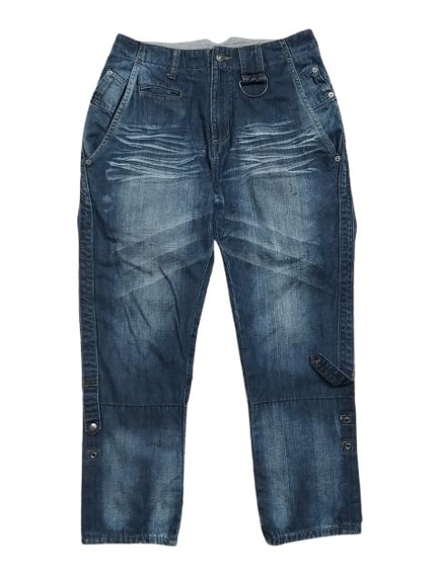 PPFM SICK Y2K JAPANESE CULTURE PPFM 3 QUARTER JEANS