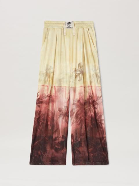 Palm Angels Sunset palms mesh pants