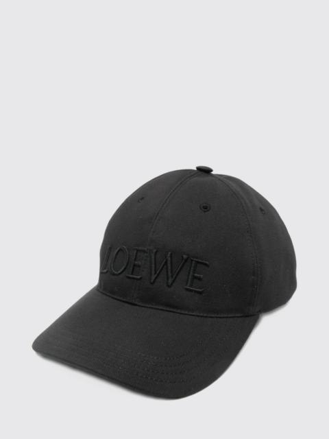Loewe Loewe Men Loewe Cotton Baseball Cap With Tone-On-Tone Logo