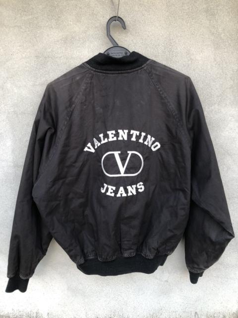 Other Designers Designer × Valentino - VALENTINO JEANS BIG LOGO BOMBER JACKETS