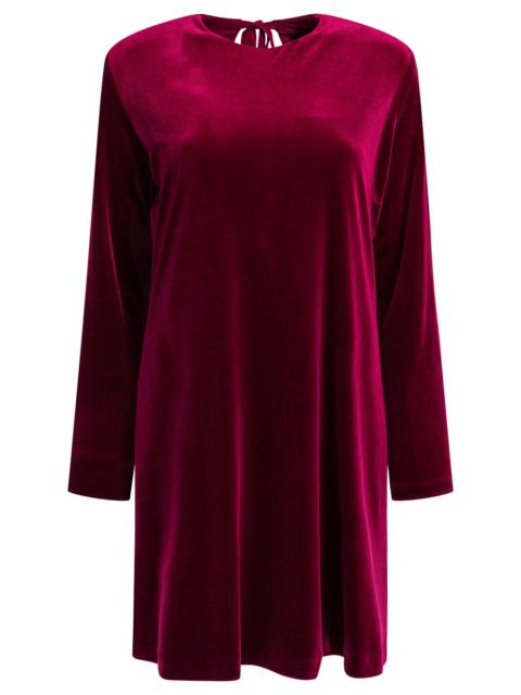 Other Designers Semper Short Velvet Dress