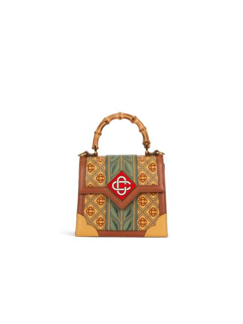 CASABLANCA Brown Mini Laurel Jeanne Bag