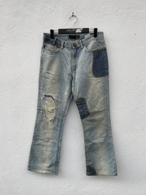 Other Designers Just Cavalli - Just Cavali Japan Market Distressed Flare Jeans