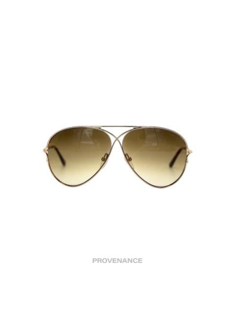 Tom Ford Shooting Sunglasses - Gold Brown Gradient