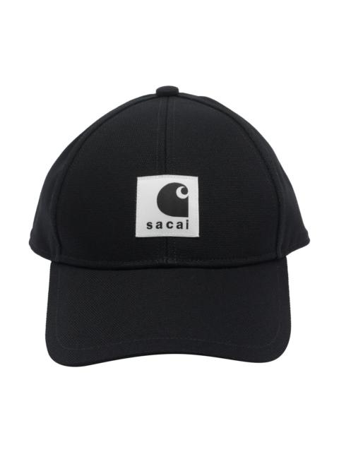 Other Designers Sacai X Carharrt Wip Men Logo Baseball Cap