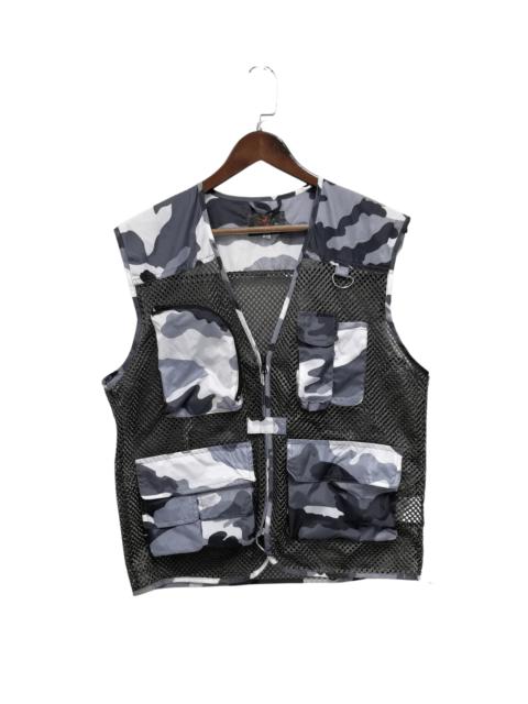 Other Designers Tracey Vest - Evenriver Camo Multi Pocket Net Vest