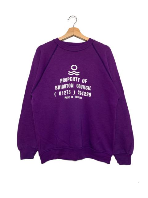 Other Designers Vintage - Vintage Property Made in England Crewneck Sweatshirt